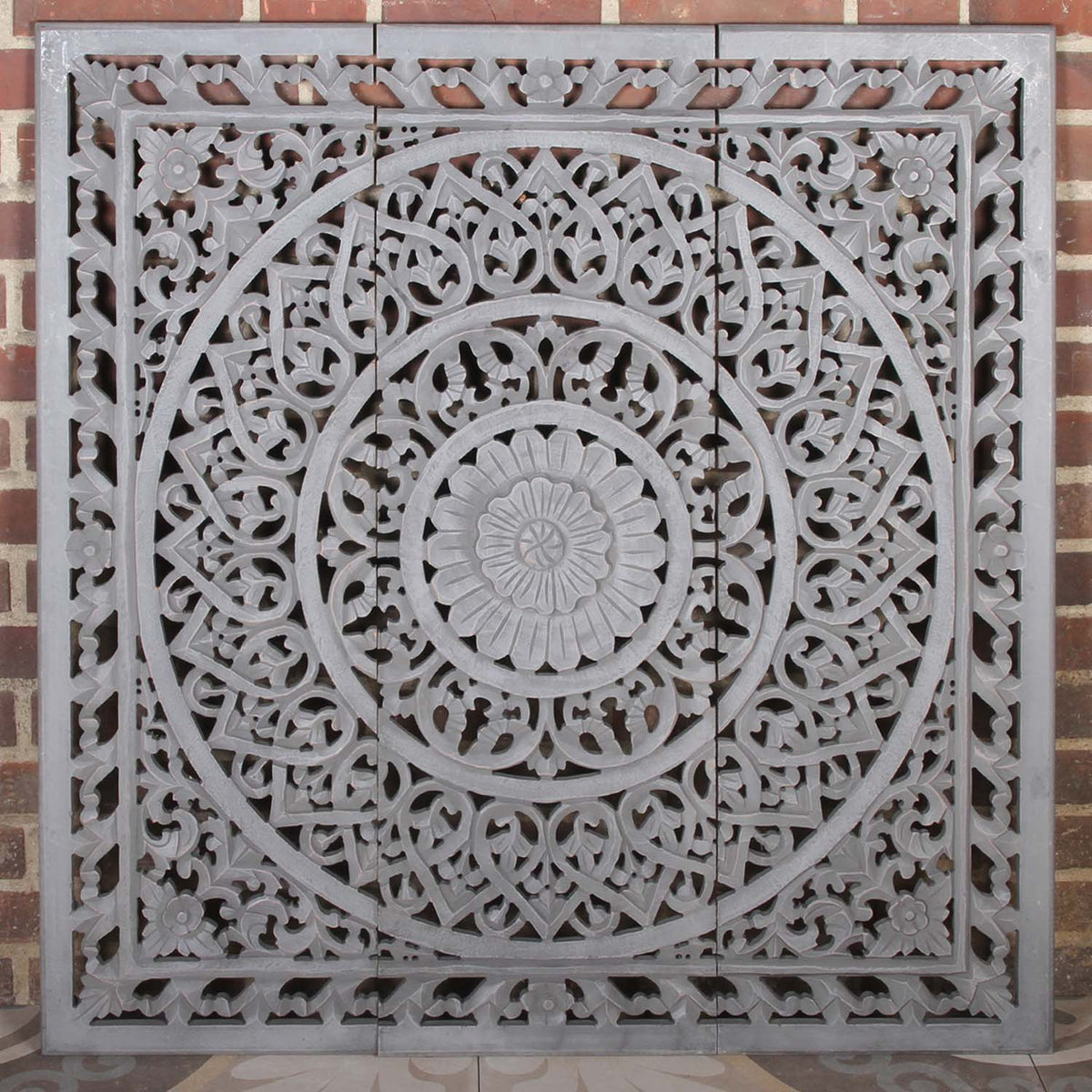 Indisches Holz Mandala Haya