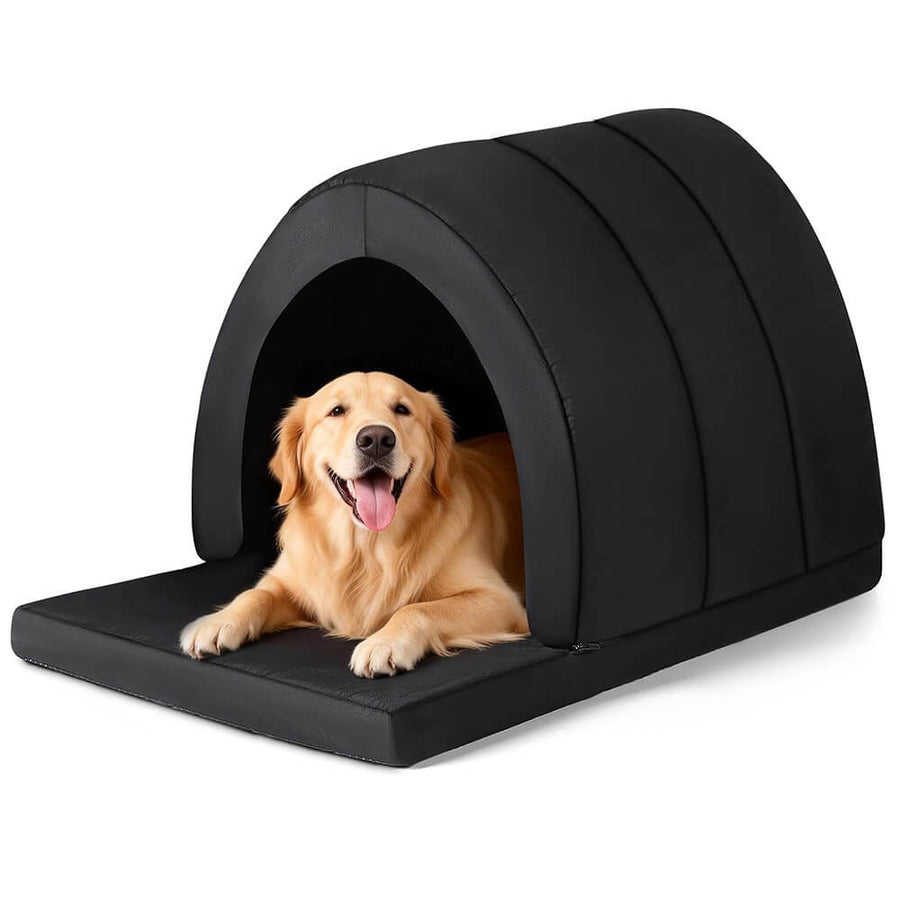 Orthopedic Dog House Indoor Dog Bed House for Large Medium Small Dogs