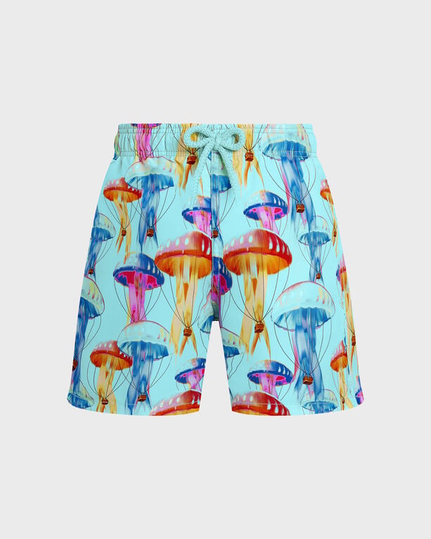 Vilebrequin - Boys Swim Shorts Medusair - Swimwear - Jim - Blue - Size 14