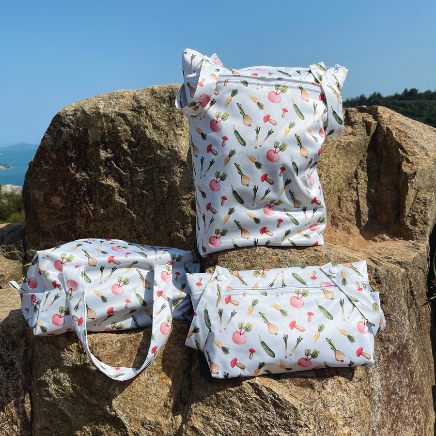 Reusable Wet Bag Bundle | Color: Surfs up