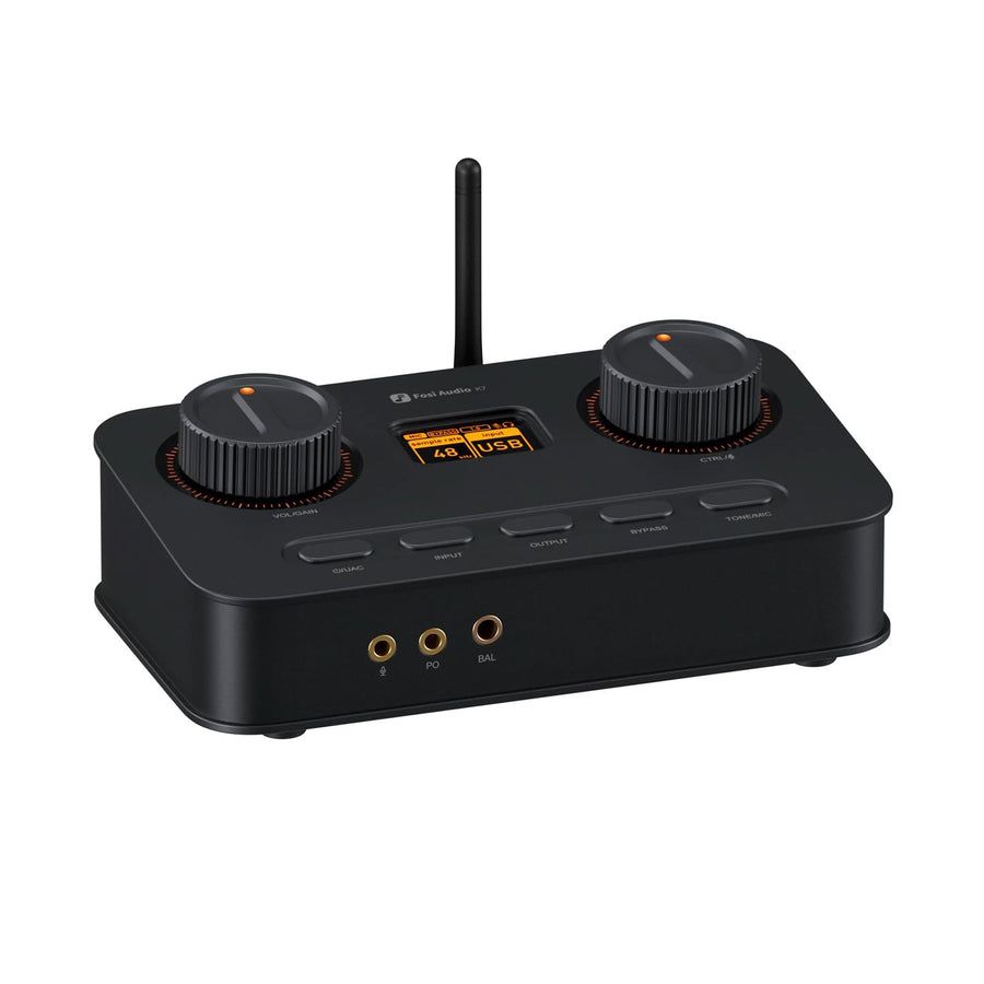 Fosi Audio K7 Desktop DAC Headphone Amplifier - Black