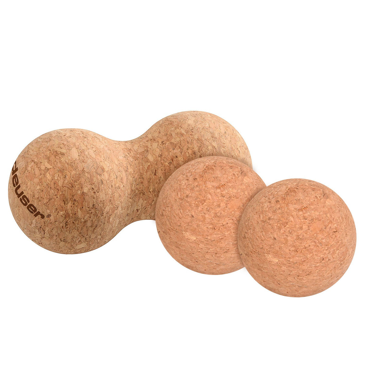 Deuser Kork Duoball u. 2 Korkbälle