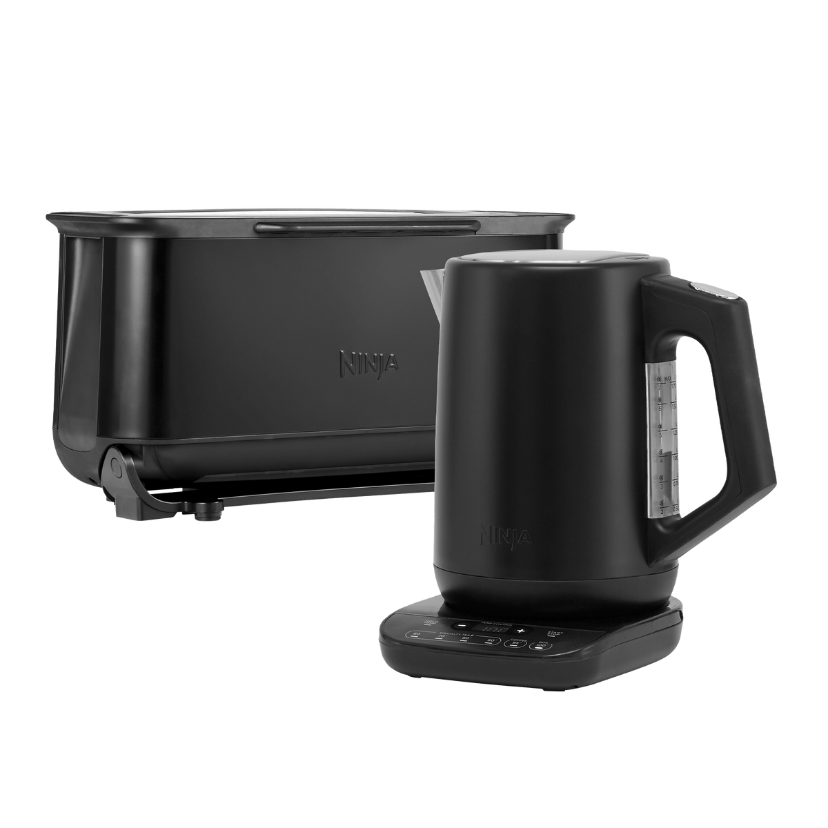 Ninja Kettle and Toaster Set in Black | KTST2BNDUK | by SharkNinja