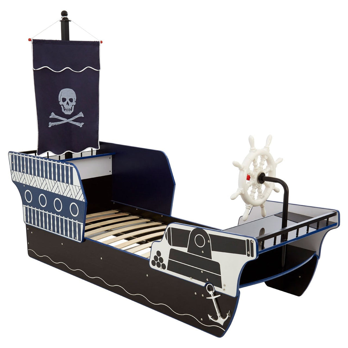 Kids Pirate Ship Bed - BED