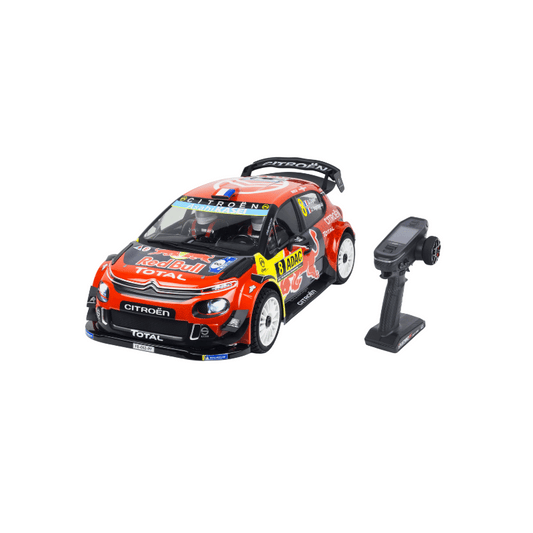 Traction Hobby Upgraded Citroën WRC C3 1/7 Scale 6S Brushless 4WD RTR RC Rally Car - Red Bull / Sea freight (20-40 days)