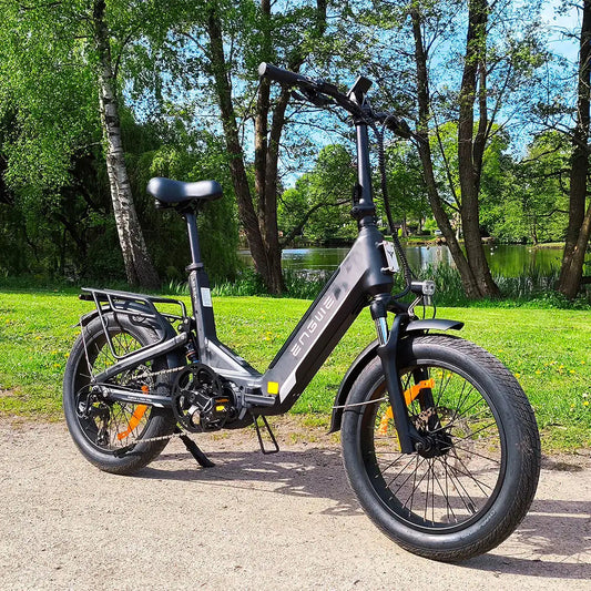 Engwe L20 3.0 PRO 250W Mid-drive Motor 20-Inch Foldable Step-Through Electric Bike with 720Wh Battery and App Connectivity