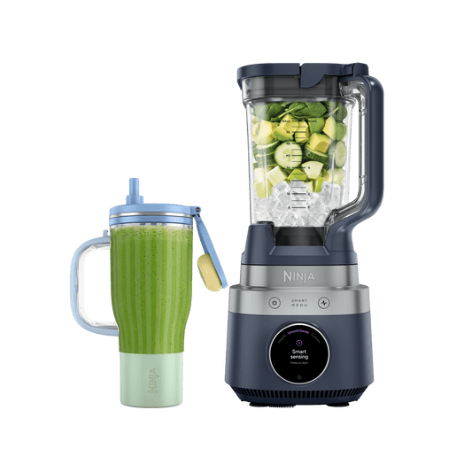 Ninja CrushBOSS 2-in-1 Blender Duo with BlendBOSS Tumbler in Midnight Blue | LB301UKBL | by SharkNinja