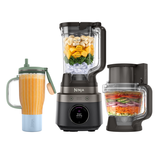 Ninja CrushBOSS 3-in-1 Kitchen System with Food Processor & Tumbler in Onyx | LB401UKBK | by SharkNinja
