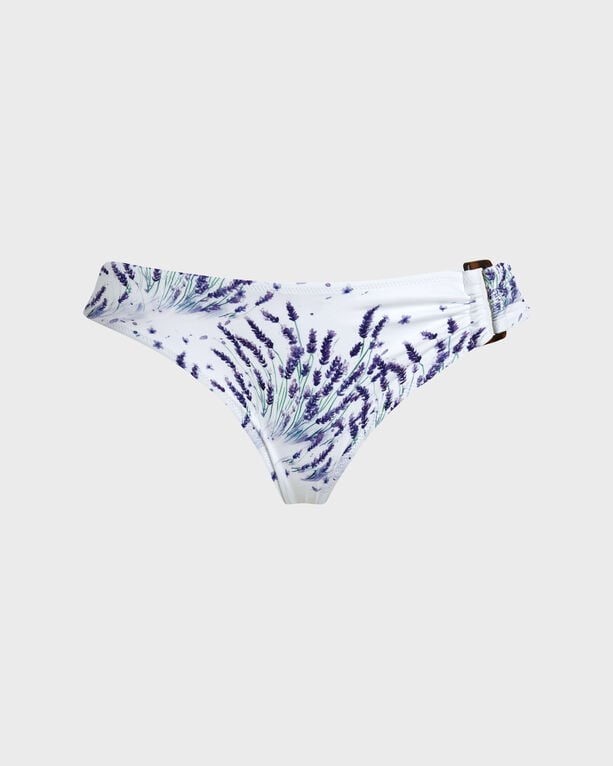 Vilebrequin - Women Mid Rise Bikini Bottom Lavender - Swimwear - Loon - White - Size M