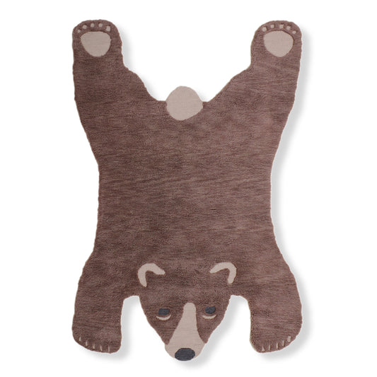 Bear Rug - 3' x 5' / Brown