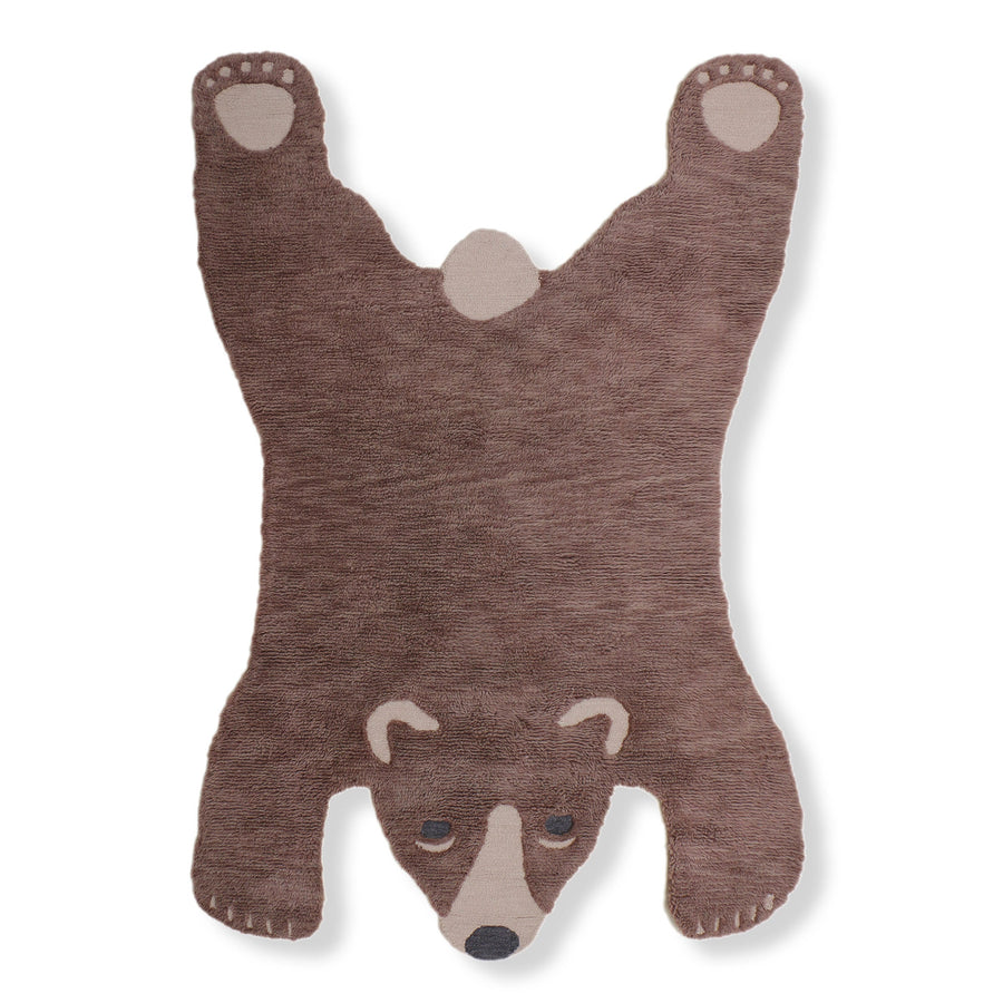Bear Rug - 3' x 5' / Brown