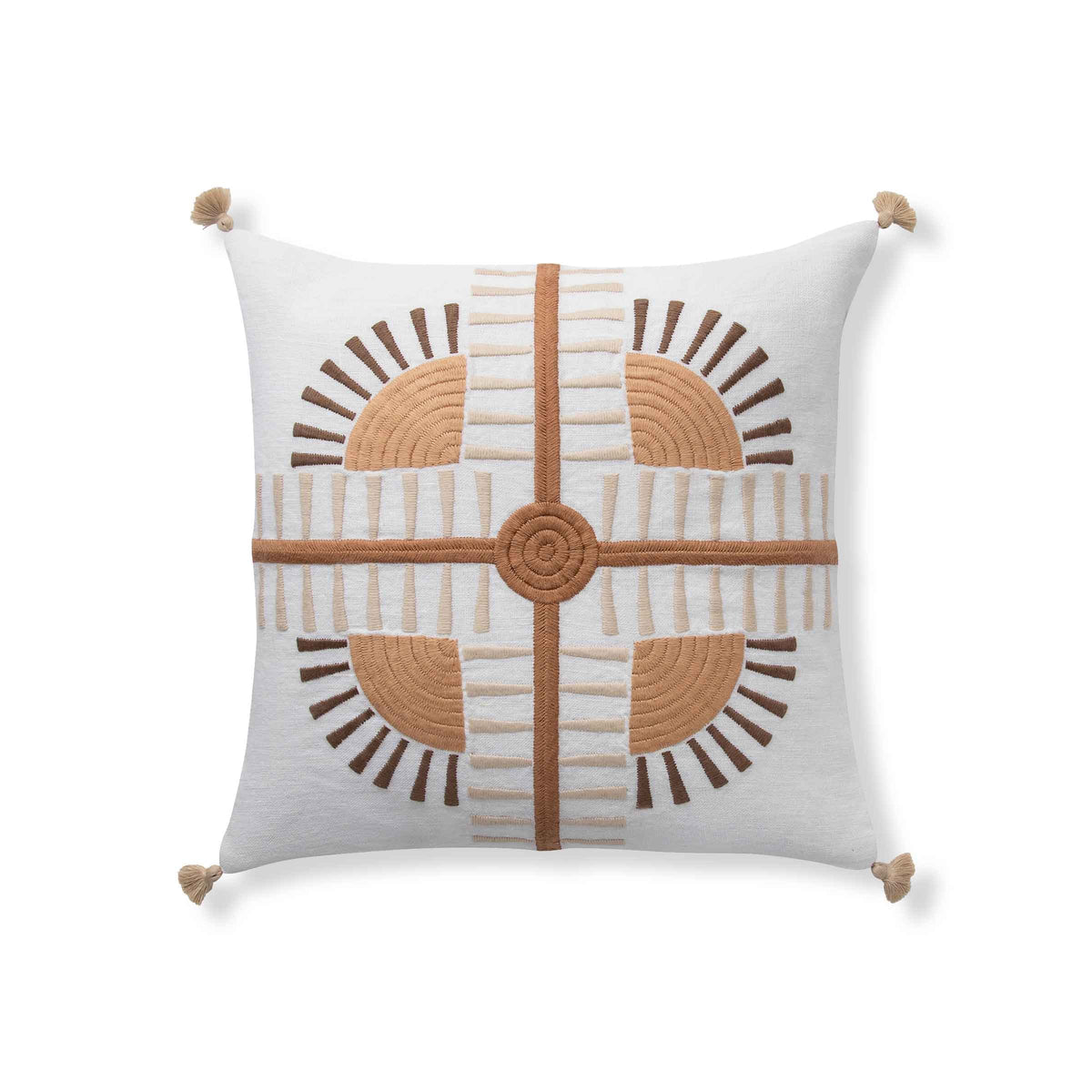 Compass Maple Pillow - 20" x 20" / Maple