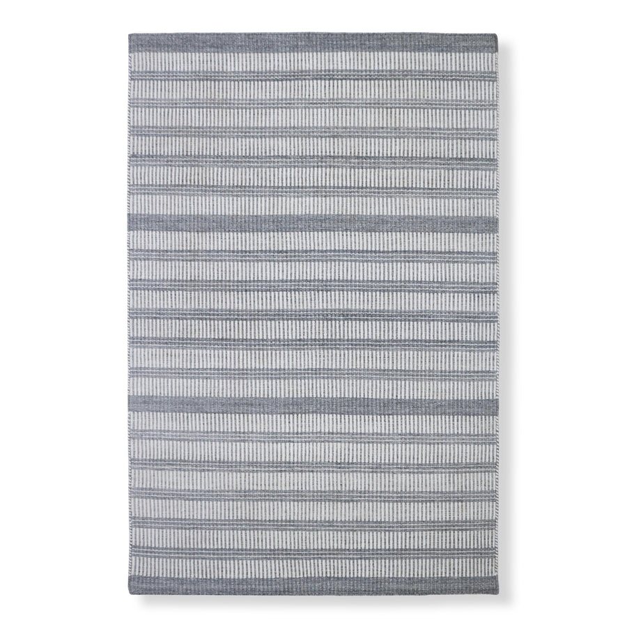 Pebble Blue - 5' x 8' / Blue Grey