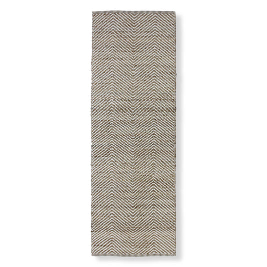Zig Zag Chenille Runner - 2'6" x 7'