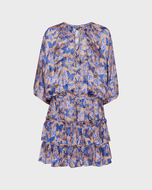 Vilebrequin - Women Viscose And Silk Dress Disco Butterfly - Dress - Lauriane - Pink - Size M