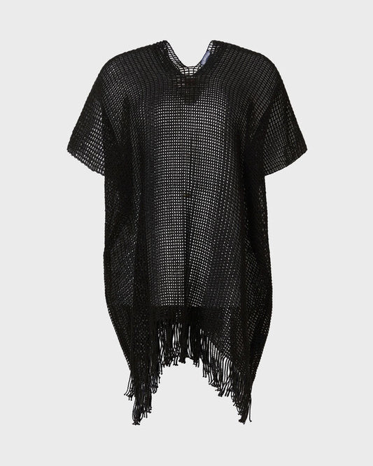 Vilebrequin - Women Mesh Cover Up - Cover-up - Fulvia - Black - Size XS/S