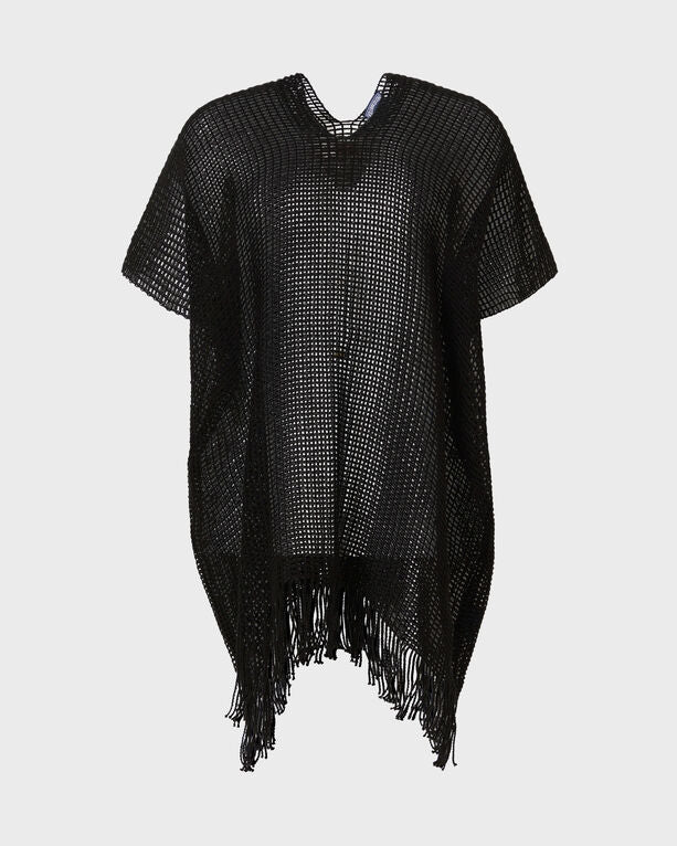 Vilebrequin - Women Mesh Cover Up - Cover-up - Fulvia - Black - Size XS/S