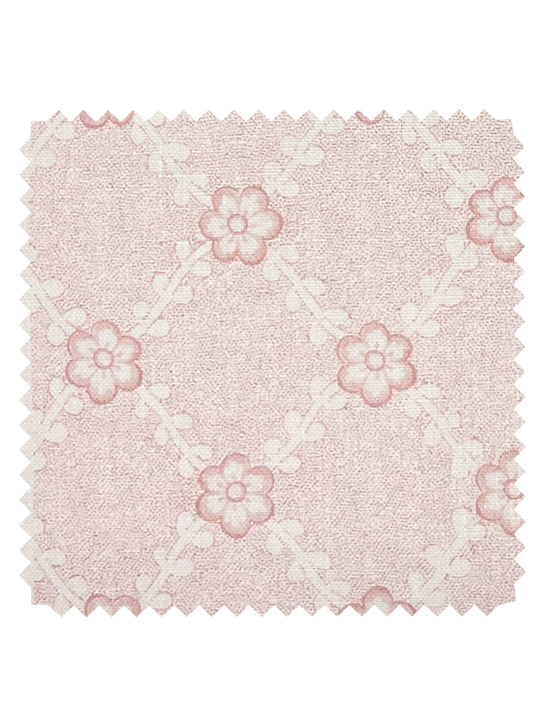 Lucia' Linen Fabric by Nathan Turner - Pink - LINEN / YARD