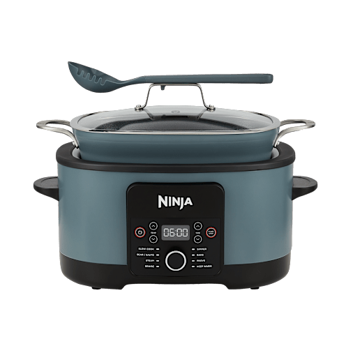 Ninja Foodi 8-in-1 PossibleCooker Slow Cooker & Multi-Cooker Sea Salt Grey [] in Blue | MC1001UK | by SharkNinja
