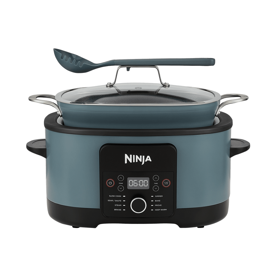Ninja Foodi 8-in-1 PossibleCooker Slow Cooker & Multi-Cooker Sea Salt Grey [] in Blue | MC1001UK | by SharkNinja