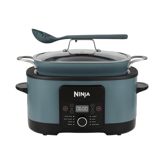 Ninja Foodi 8-in-1 PossibleCooker Slow Cooker & Multi-Cooker Sea Salt Grey [] in Blue | MC1001UK | by SharkNinja
