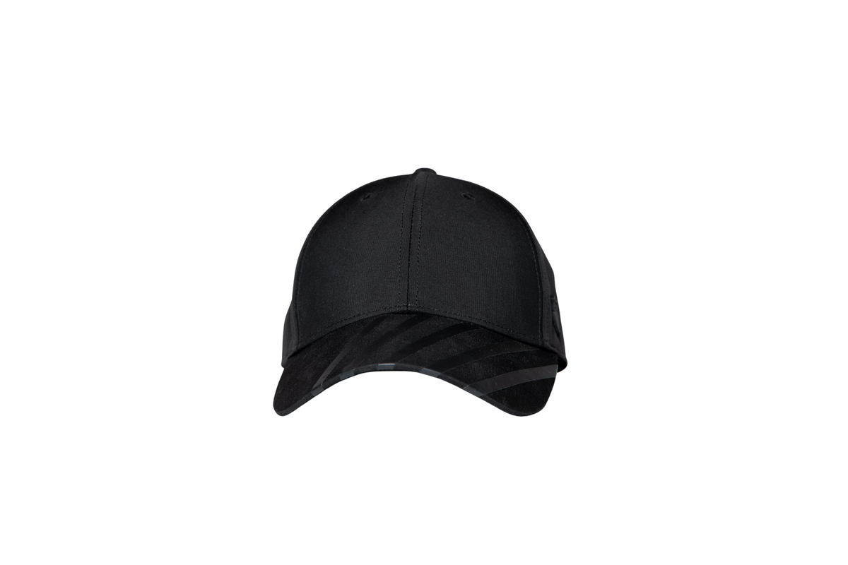 Classic Fitted Court Hat - Black
