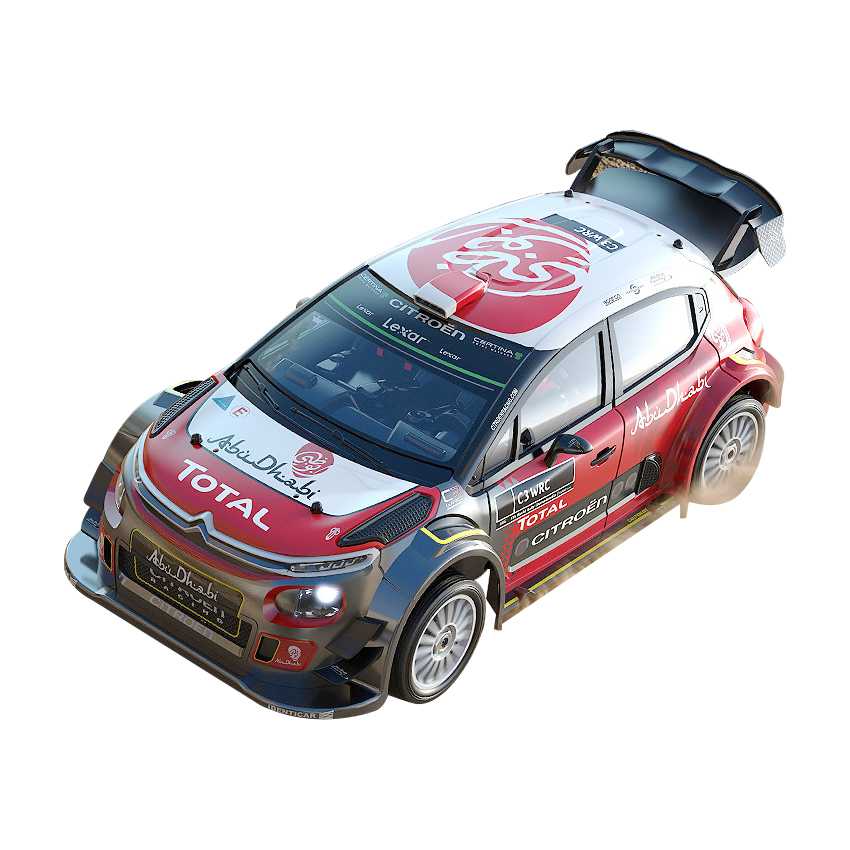MJX Hyper Go 7303 WRC C3 Licensed 1/7 Scale 60 KM/H Brushless 4WD RC Rally Car (Final Stable - No battery & Charger / Sea freight (20-40 days)