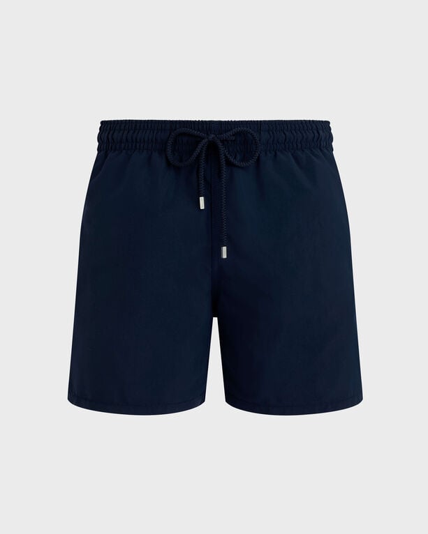 Vilebrequin - Men Swim Shorts Solid - Swimwear - Moorea - Blue - Size 6XL