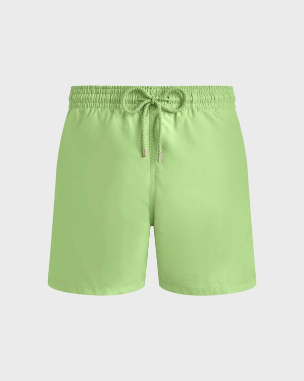 Vilebrequin - Men Swim Shorts Solid - Swimwear - Moorea - Green - Size XS