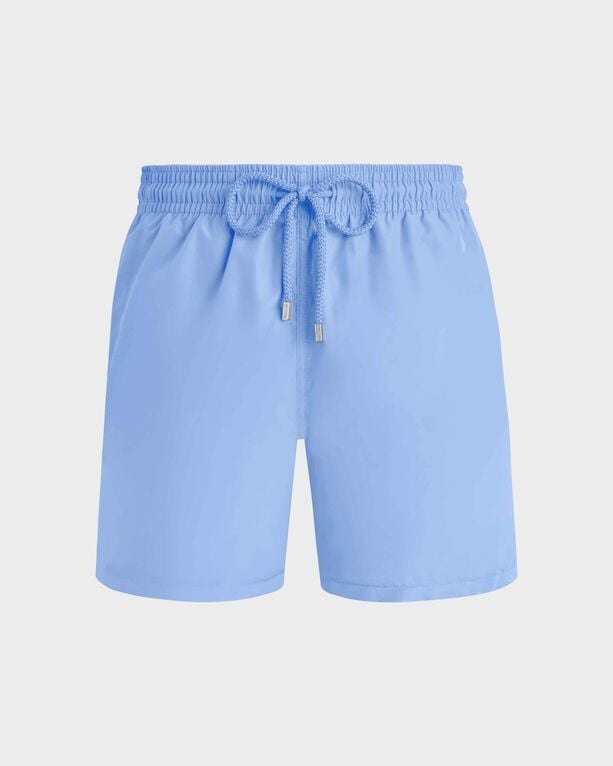 Vilebrequin - Men Swim Shorts Solid - Swimwear - Moorea - Blue - Size XS