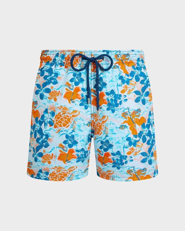 Vilebrequin - Men Swim Shorts Jungle Turtles - Swimwear - Moorea - Blue - Size XXXL