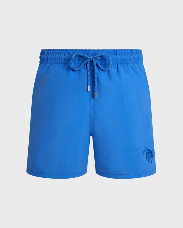 Vilebrequin - Men Swim Shorts Water-reactive Bubble Turtles 3d - Swimwear - Moorea - Blue - Size XXXL