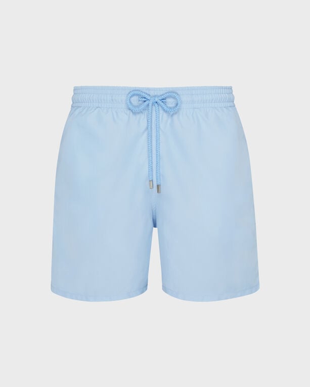 Vilebrequin - Men Swim Shorts Solid - Vilebrequin X Highsnobiety - Swimwear - Moorea - Blue - Size XXL