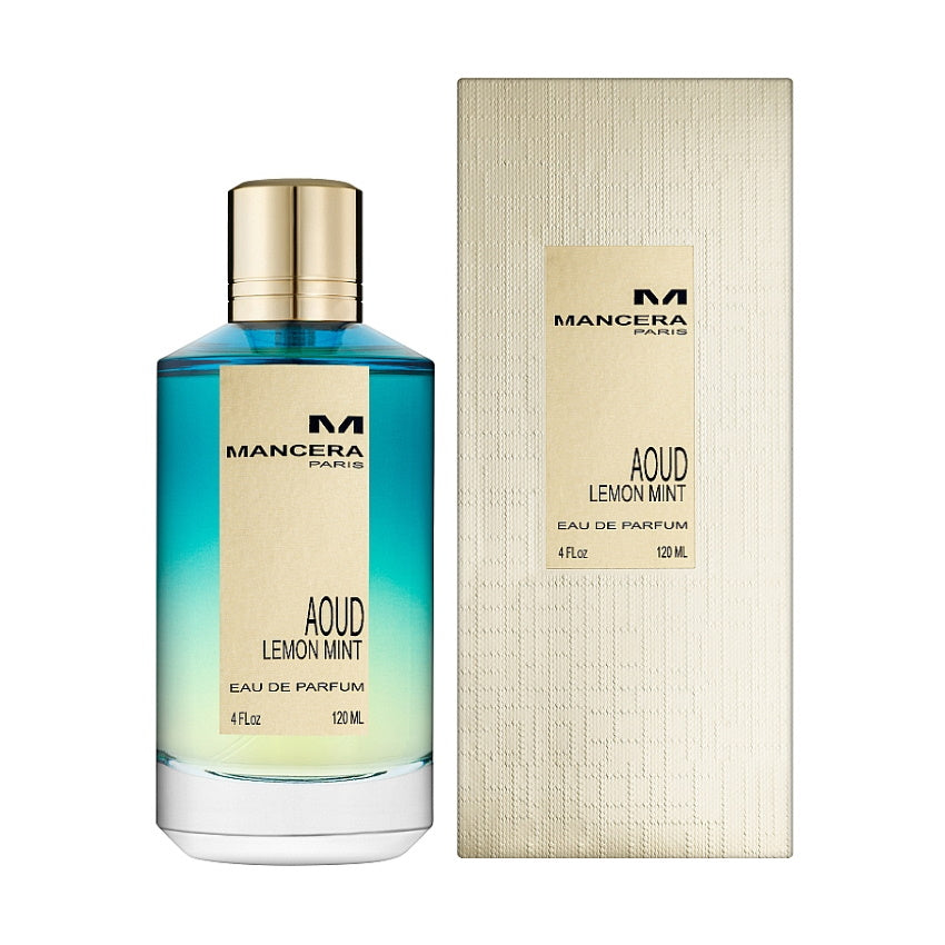 Mancera Aoud Lemon Mint Eau De Parfum Unisex - 120 ml