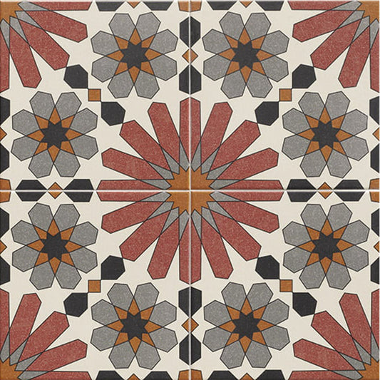 Marokkanische Fliesen 20x20 cm – Multicolor