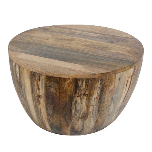 Massivholz Couchtisch Torino rund - 60 cm