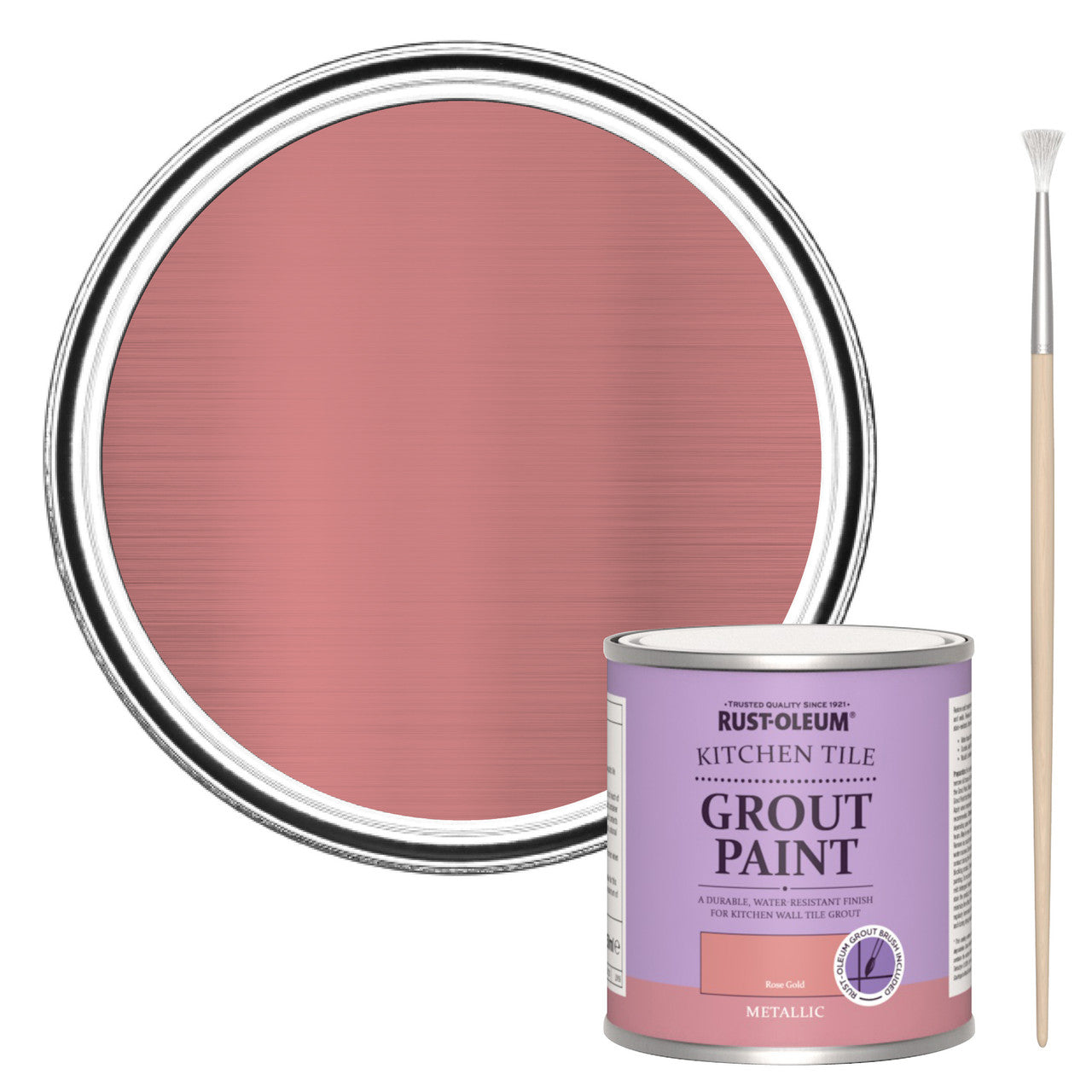 Rust-Oleum Kitchen Grout Paint - Rose Gold 250ml