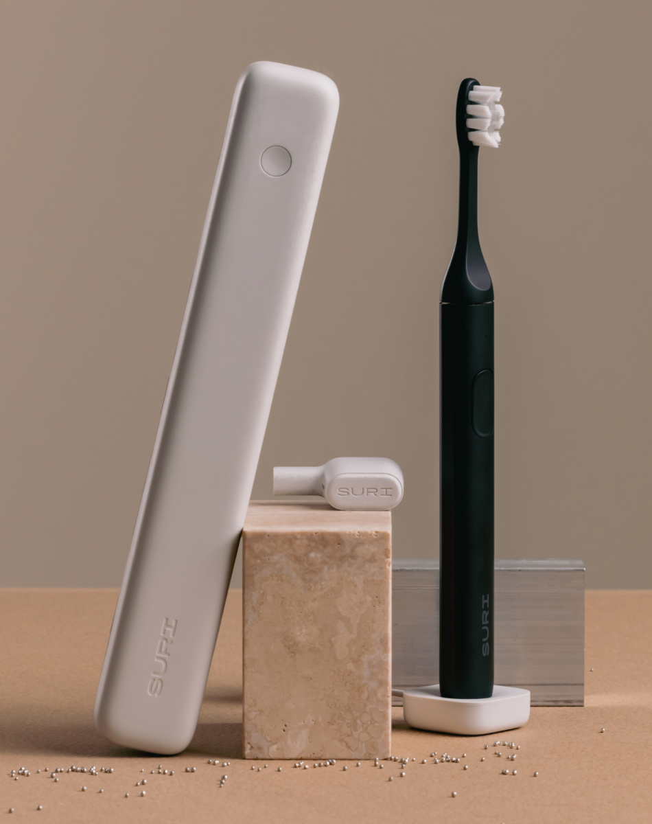 SURI 2.0 Sonic Electric Toothbrush + Case Midnight Black