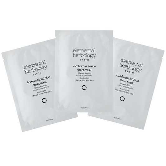 Kombucha Infusion Sheet Mask - 3 x 25g
