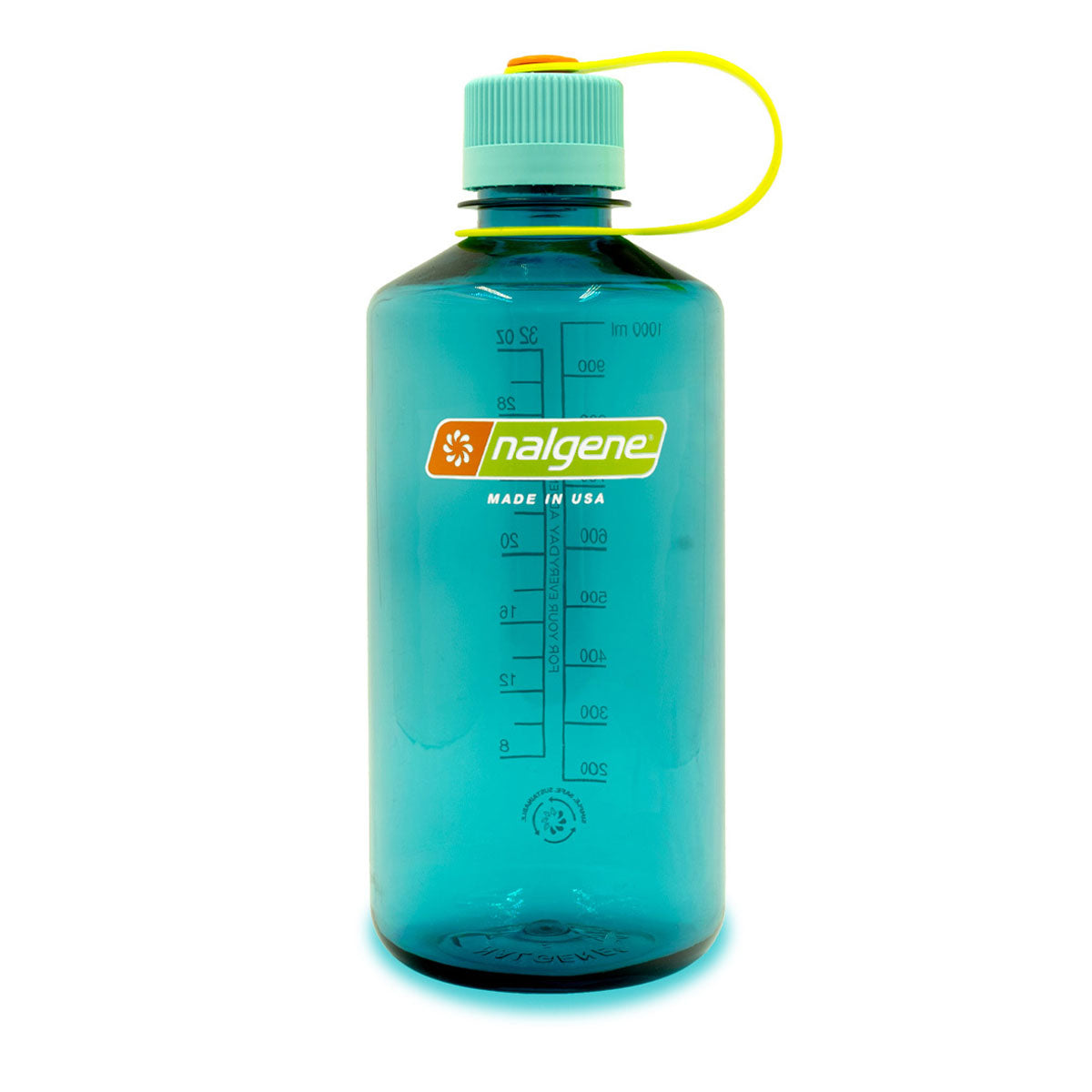 Nalgene Narrow Mouth 1L Tritan Sustain Water Bottle - Cerulean