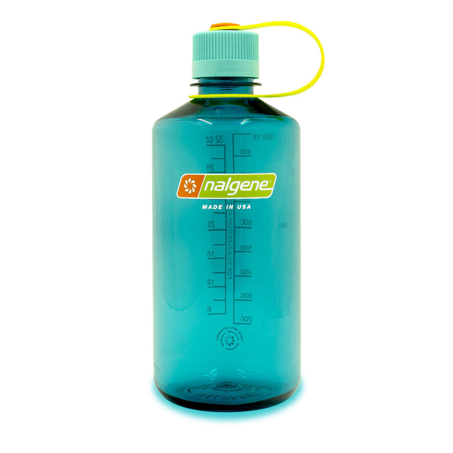 Nalgene Narrow Mouth 1L Tritan Sustain Water Bottle - Cerulean