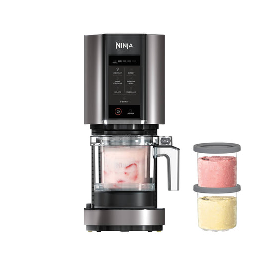 Ninja CREAMi Ice Cream & Frozen Dessert Maker in Black/Grey | NC300UK | by SharkNinja