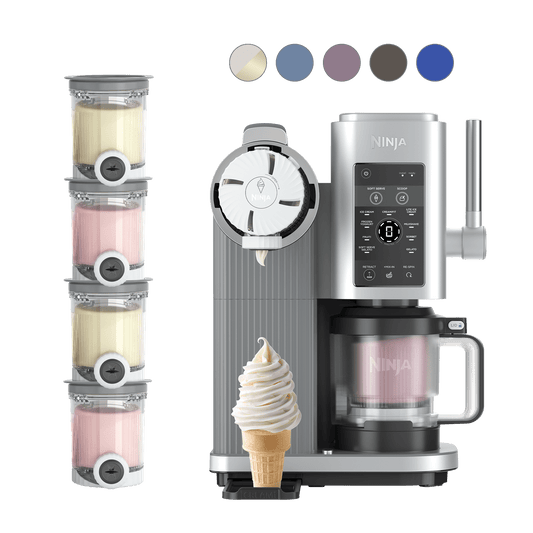 Ninja Build Your Own CREAMi Scoop & Swirl 4 Tub Bundle in Choose Your Colour | NC701UKBYO | by SharkNinja
