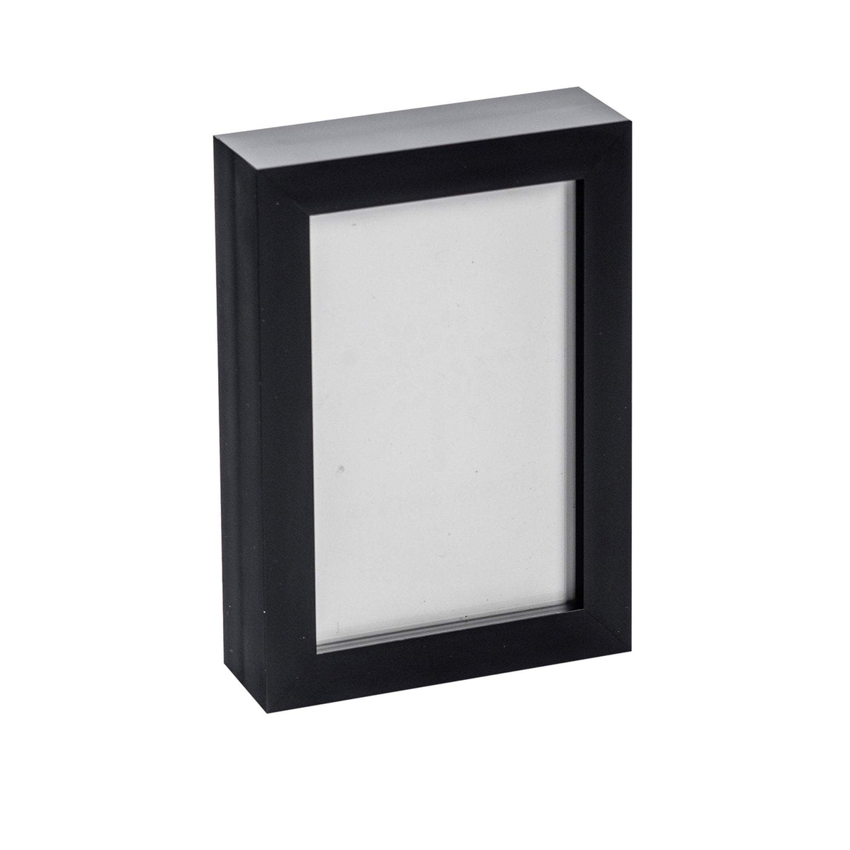 4" x 6" 3D Box Photo Frame - Black
