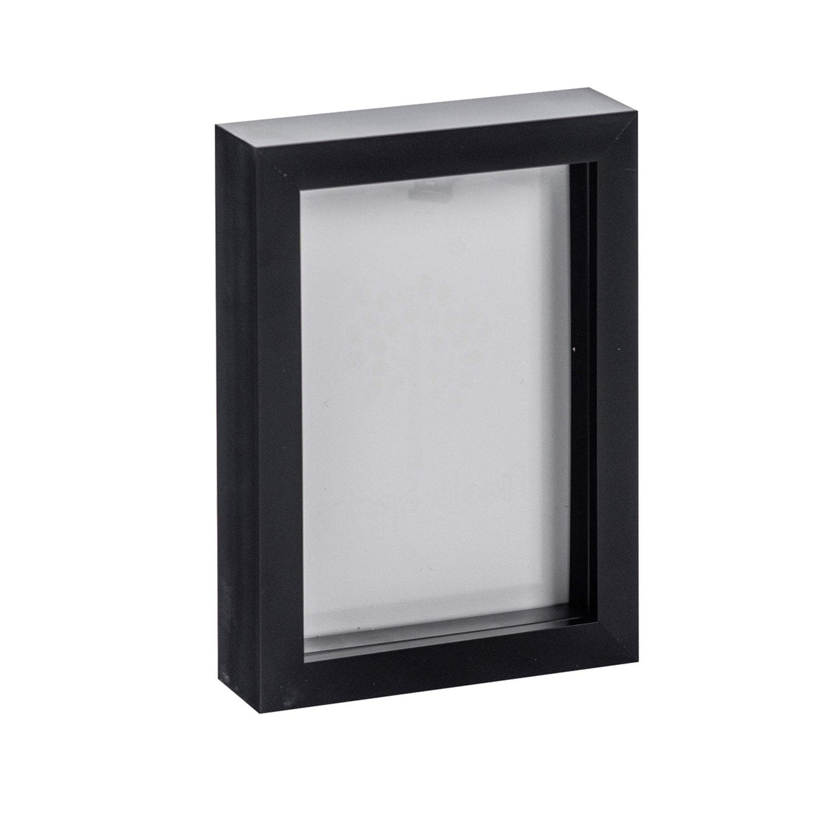5" x 7" 3D Box Photo Frame - Black