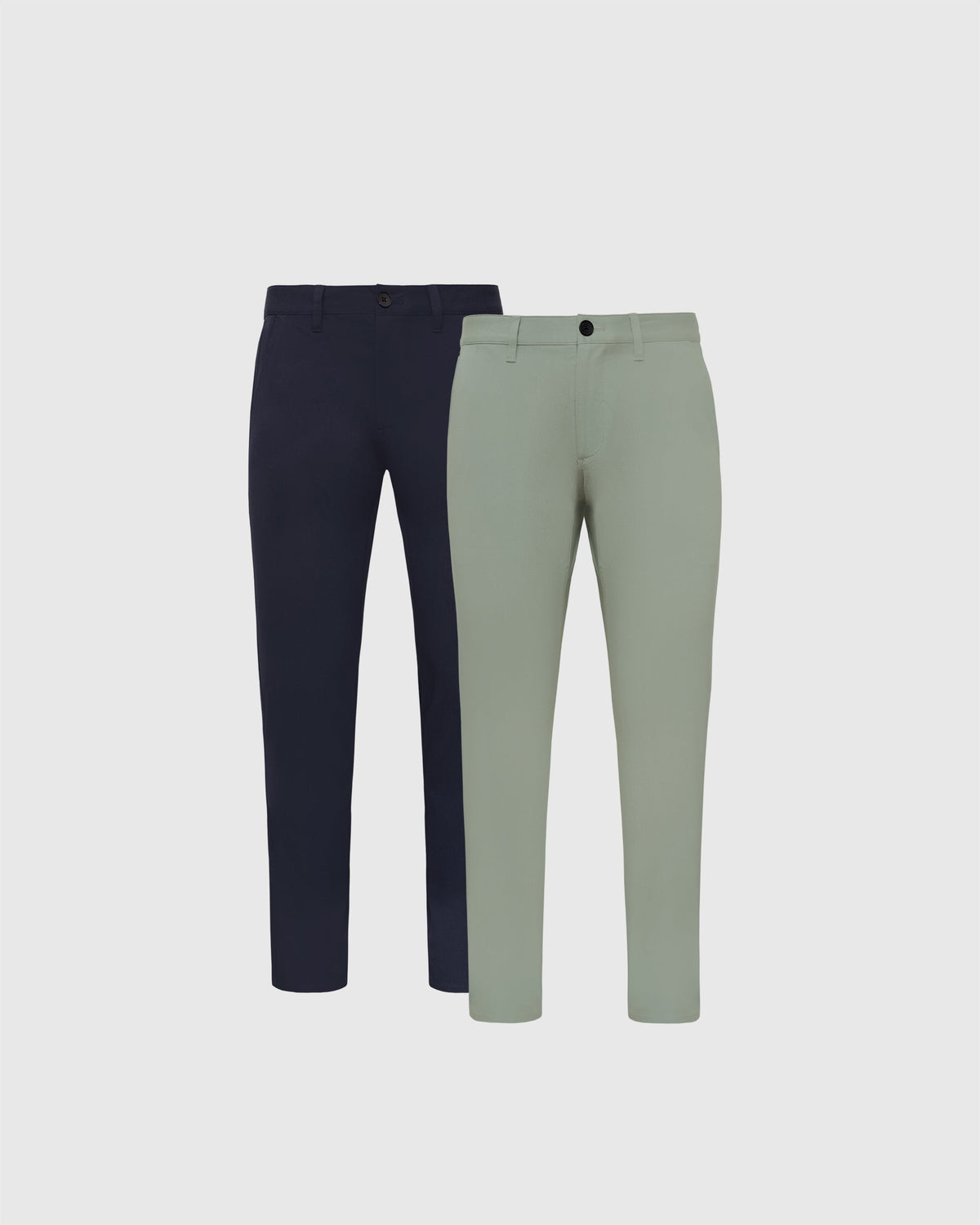 True Classic Navy Blue & Meadow Slim Twill Chino Pant 2-Pack | 30