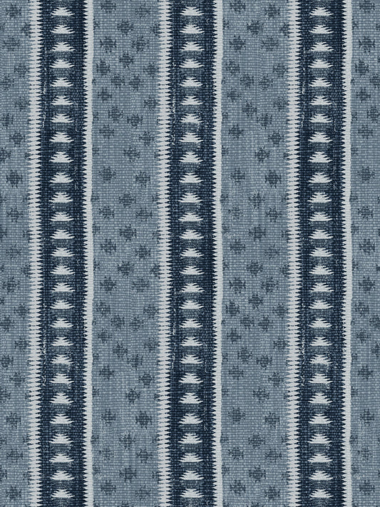 'Northstar Stripe' Wallpaper by Nathan Turner - Blue - Removable / 26 in. x 4.5 ft.