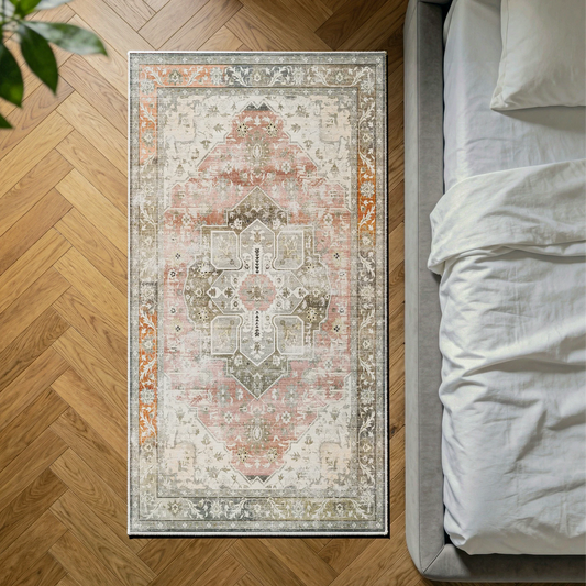 Novera - Vintage Washable Kitchen Rug - 80x150cm