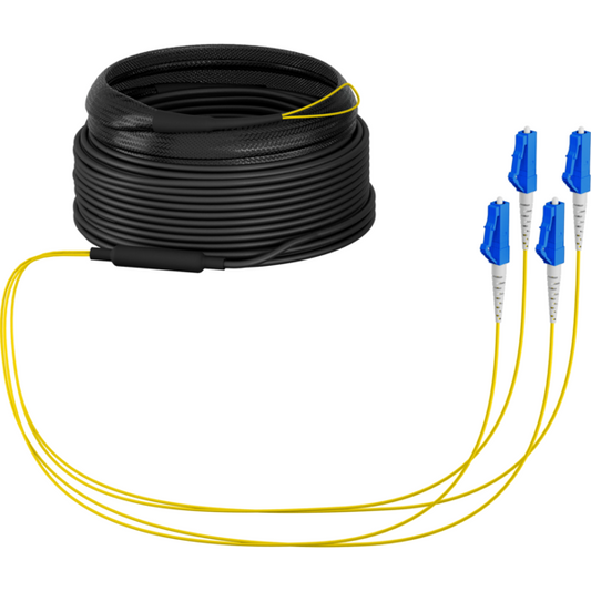 Trunkkabel U-DQ(ZN)BH OS2 4E (1x4) LC-LC, 30m Dca LSZH G657A1