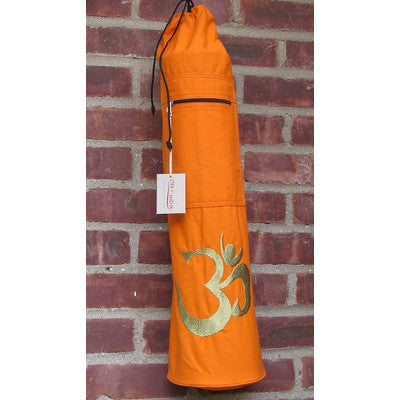 Yoga Bag - OMSutra OM Shiva Mat Bag -Drawstring | Color: Black
